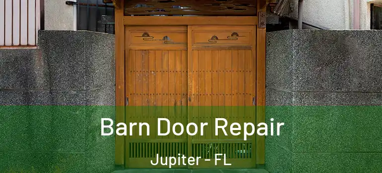  Barn Door Repair Jupiter - FL