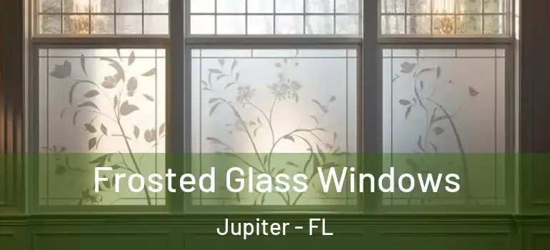  Frosted Glass Windows Jupiter - FL